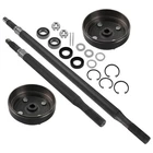 Golf Cart Rear Axle & Brake Hub Drum Assembly Set For Columbia Ezgo Elec New. Price: $152.37.