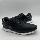 Footjoy Pro Carbon 53108 Mens Size 12M Black Spikeless Leather Golf Shoes Pre-owned. Price: $39.90.
