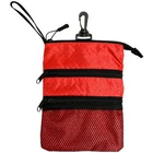 Proactive Sports Golf Zipper Caddy Red/black Valuable Pouch New. Price: $14.99.
