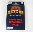 Bad Actors Game Super Expansion Pack Card Deck New. Price: $7.99.
