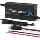 12V 20A Lithium Battery Charger Vatrer Power 14.6V LIFEPO4 Wi... New. Price: $112.48.