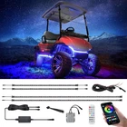 Roykaw Golf Cart Underglow Led Strip Lights Accent Neon Lighting Kit 4 Pcs New. Price: $104.98.