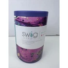 Swig Life Stainless Steel Insulated 12OZ Combo Cooler Purple Rain Swirl Open. Price: $16.50.