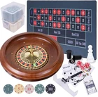 Extguds Roulette Game Set With Large Felt, 16 Inch Wheel, Retract New. Price: $169.87.