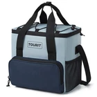 Tourit Insulated Soft Cooler Bag 24-CAN CAN/14.6 L, Grey Blue New. Price: $29.99.