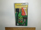 Greenbrier Golf Accessory Set - Wood Tees / Brush Ball Spotters Divot Tool Used. Price: $10.99.