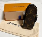 Louis Vuitton GI1291 Andrews Golf Kit Ball Tee Pouch Set Monogram Brown Used. Price: $496.15.