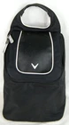 Black Vented Callaway Golf Shoe Bag With Faux Crystals Logo Travel Used. Price: $19.99.