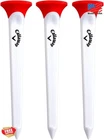 Callaway Par Red White Plastic Golf Tees 10 Pack Durable New. Price: $17.99.