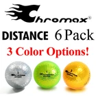 6 Pack Chromax High Visibility Colored Golf Balls Distance Choose Color! New. Price: $21.93.