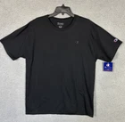 Champion Men's Athletic Cotton Jersey T-shirt Black Large New With Tags.. Price: $10.99.