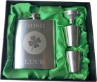 Palm City Products Irish Luck Flask Gift Set New. Price: $25.00.