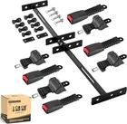 10L0L 4PCS Universal Retractable Golf Cart Seat Belt Kit With Bracket For Yamaha New. Price: $140.36.