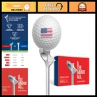 Patented Diamond Golf Tees - Reduce Spin For Long, Straight Drives Usga Approv New. Price: $29.99.
