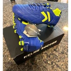Kelme Michel Soccer Cleats Mens 7 Blue Neon Yellow Firm Ground Fg Shoes New. Price: $46.00.
