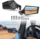 Folding Side For Rzr, Adjustable Rearview Mirrors, Black New. Price: $69.52.