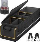 Car Trunk Organizer And Storage With Removable Leakproof Cooler Bag, 6 Black New. Price: $79.37.