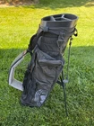 Sun Mountain Eclipse Deluxe Black 4-WAY Divide Single Strap Golf Stand Bag Pre-owned. Price: $29.99.