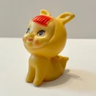Cute Vtg Stahlwood Rubber Crawling Baby Bunny Pajamas Squeaky Toy Taiwan Kawaii Used. Price: $34.00.