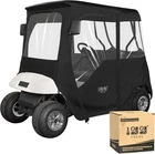 10L0L 2 Passenger Deluxe Golf Cart Driving Enclosure For Ezgo Txt BLACK/600D New. Price: $147.45.
