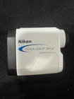 Nikon Coolshot 20 Gii Golf Rangefinder White/black With Carrying Case New. Price: $120.00.