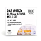 New Izzo Golf Ball Rocks Glass-cube Set (4-PACK). Price: $59.99.