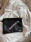 Rare Titleist T-series Black Leather Valuables Pouch Zippered With Tee Used. Price: $32.00.