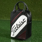 Titleist Golf Ball Shag Bag Carry Practice Shoe Black / White Red Used. Price: $149.95.