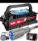Exefch 48 Volt 18 Amp Golf Cart Charger With 3-PIN Round Plug For Club Used. Price: $109.00.