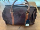 New Links & Kings Sundance Duffel Rustic Saddle Bag Nwt Duffle Msrp $500. Price: $245.00.