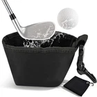 Club And Ball Cleaning Bag - Portable Waterproof With Clip For Golfers New. Price: $11.99.