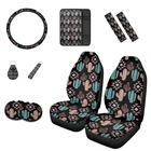 Howilath Aztec Southwest Cactus 10PCS Car Front Seat Covers/steering Wheel Co... New. Price: $76.20.