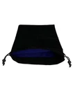 Efendiz Large Black Velvet Drawstring Pouch, Blue Lining INSIDE,11 X 1... New. Price: $32.37.