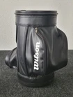 Wilson Golf Bag Den Caddy Black 17" Mini Display Trash Can Ball Club Holder Pre-owned. Price: $68.54.
