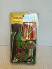 Greenbrier Golfer's Accessory Set Brush, Tees, Spotters And Divot Tool - Sealed New. Price: $11.25.