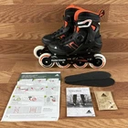 Rollerblade Macroblade 90 Boa Mens Adult Inline Skate Size 7-7.5 Black/orange New. Price: $159.99.