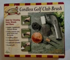 Clubhouse Collection Cordless Golf Brush New. Price: $27.50.