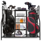 Golf Organizer 2 Bags & 5 Shelves, Adjustable Feet, 38X36X16 New. Price: $79.99.