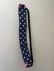 Sunday Golf Insulated Can Cooler Sleeve W/ Strap, Blue/white Stars Pattern New. Price: $25.00.