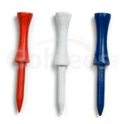 2 3/4" Step Down Tees - Pack Of 100 Red White Blue Mix New. Price: $29.02.