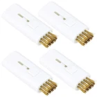 4-PACK Pocket Retractable Golf Club Cleaning Brush Tool Wire White New. Price: $15.99.