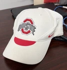 Vintage Ohio State Buckeyes Football Golf Tennis Hat Flex Fit White Swoosh Osu Used. Price: $12.42.