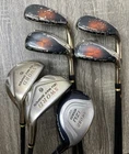 Katana Golf Sword Izu Max Sniper 7 Pcs Iron Wood Hybrid Regular 5-6 As Used. Price: $349.00.