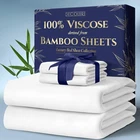 Decolure 100% Viscose Derived From Bamboo Sheets Queen Size 4PCS - Ultra Soft... New. Price: $104.45.