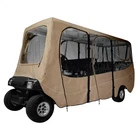 Deluxe Golf Car Enclosure Light Khaki X-long Roof New. Price: $357.43.