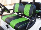 4PCS Lime Green Golf Cart Seat Cover For Club Ds 2000.5-UP, Extra Cushion New. Price: $159.00.