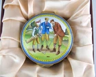 Golfing Trinket Scene Boxed Vgc Marshall Enamels England. Price: $26.64.