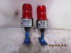 (2) Tomar Red Strobe Safety Lights Micro Ii MODEL490-1248 12-48V Dc 16-24V Ac Used. Price: $50.00.