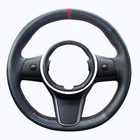 Eangzia Custom Carbon Fiber Steering Wheel Cover Hand Stitch Wrap Microfib... New. Price: $73.38.