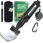 Wynaura Pro Golf Club Cleaner Brush Set With Groove Sharpener & Towel Black New. Price: $13.33.